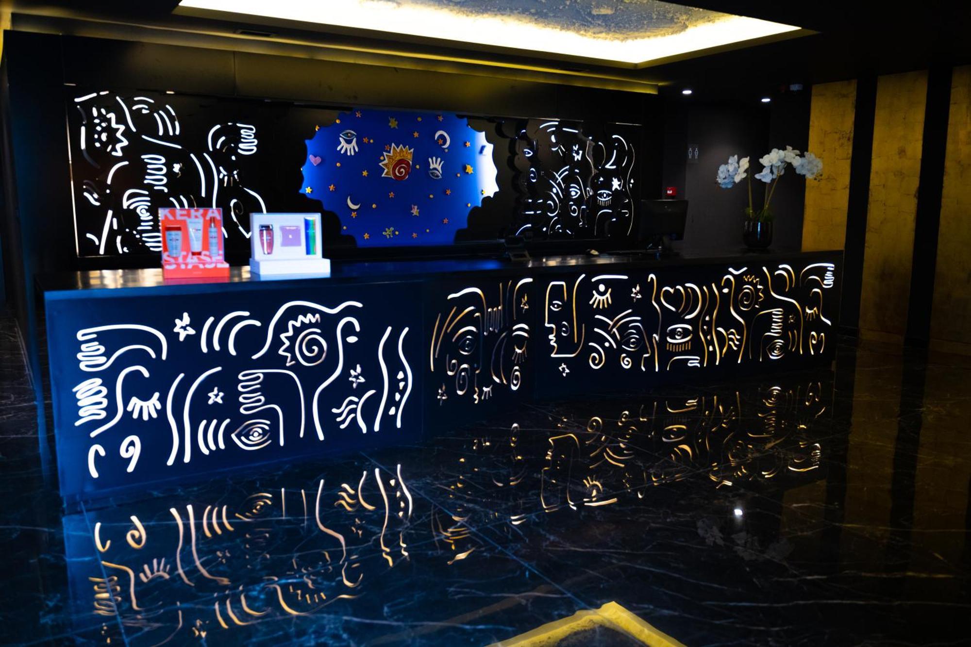 Arka Art Hotel Kashari Dış mekan fotoğraf The lobby of the hotel